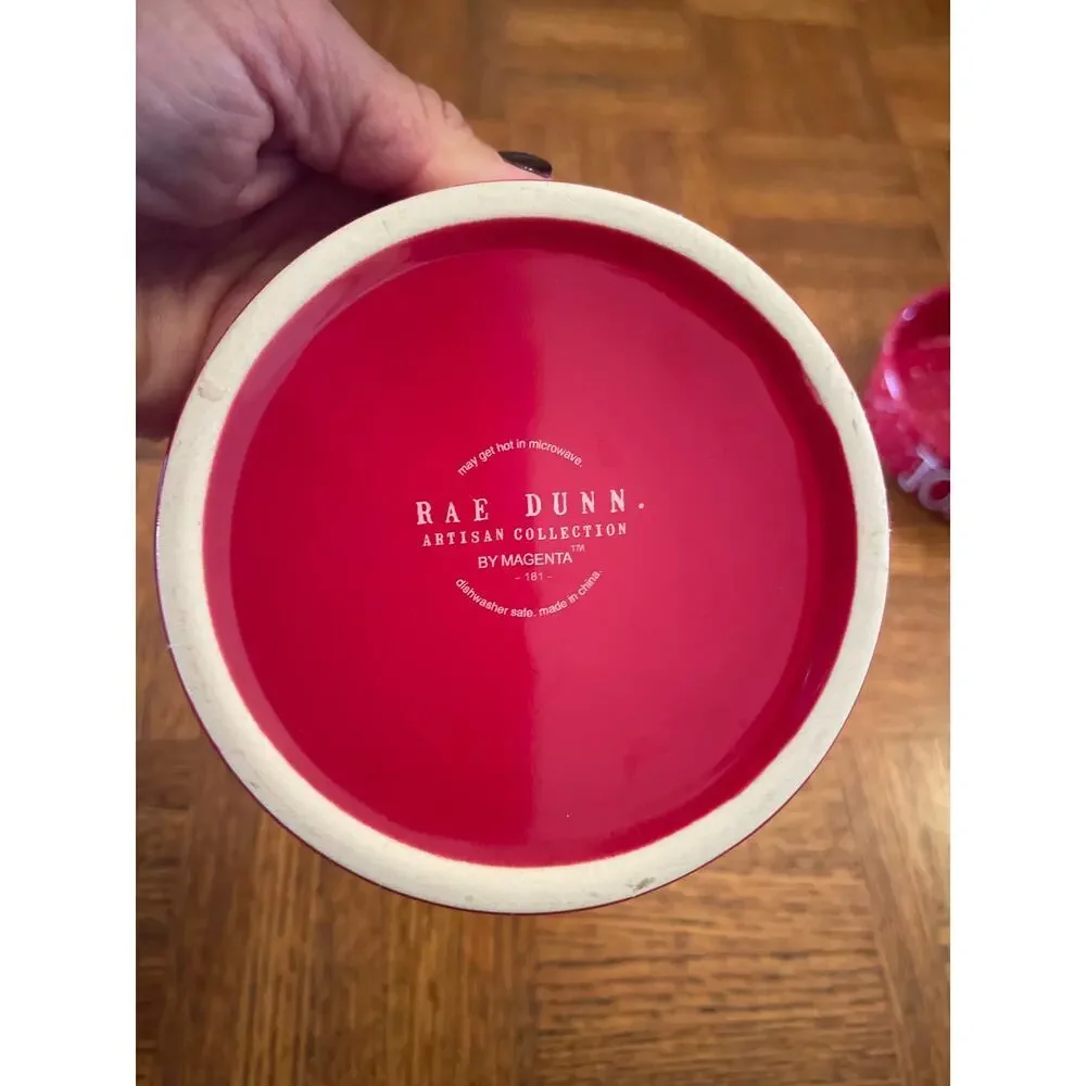Rae Dunn Holiday Pet Bowls